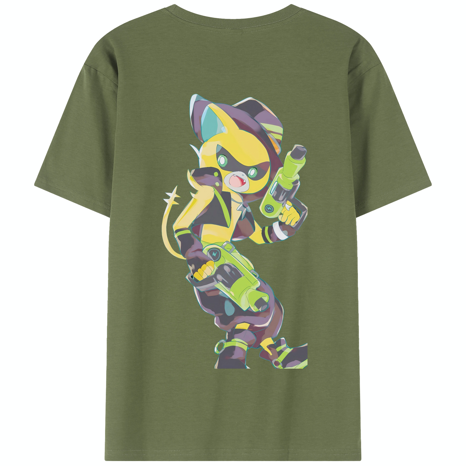 （画像用） 妖怪ウォッチ Yo-kai Watch 綿100％半袖Tシャツ（背面プリント）